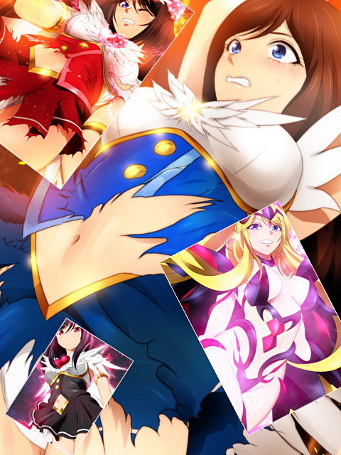 女子校生美少女天使アフェクシオンハート2 絶体絶命の戦い！！ サンプル1ページ目
