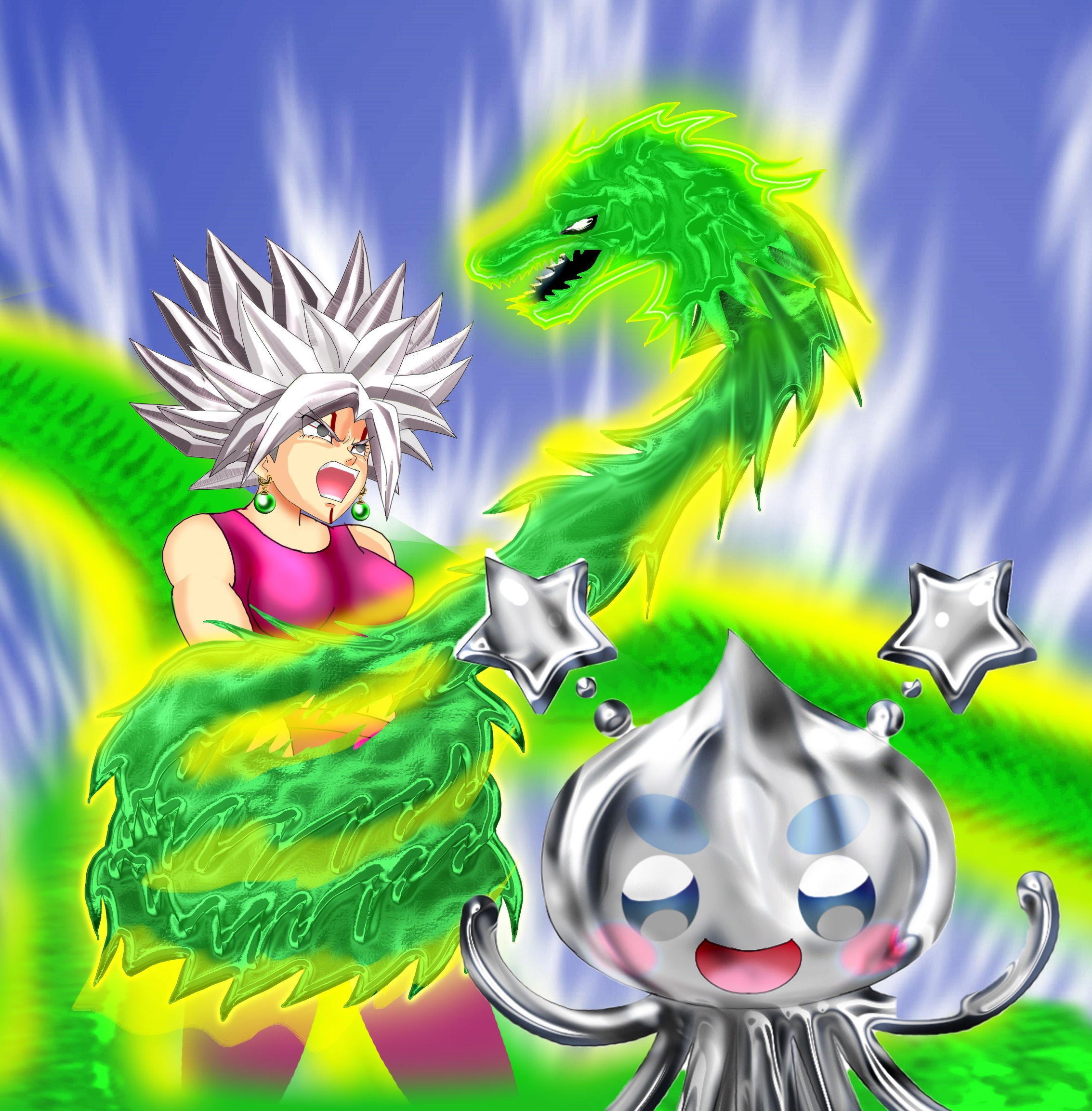 ドラゴンボール＆プリキュア外伝 バトル・オブ・エム・ツー BATTLE OF M II サンプル1ページ目