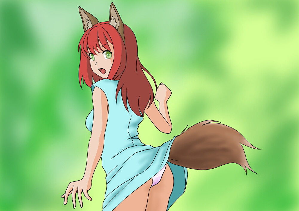 ケモミミ娘触手姦 サンプル4ページ目