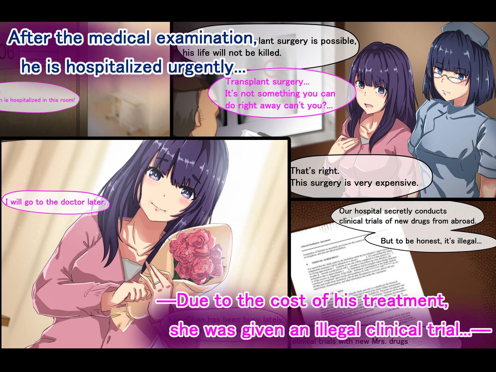 Sexual Ward -Young Wife Deceived By A Vicious Doctor- English Version サンプル2ページ目