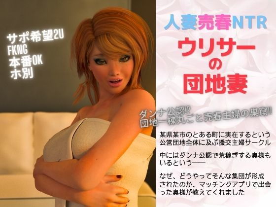 人妻売春NTR ウリサーの団地妻（3DCG）