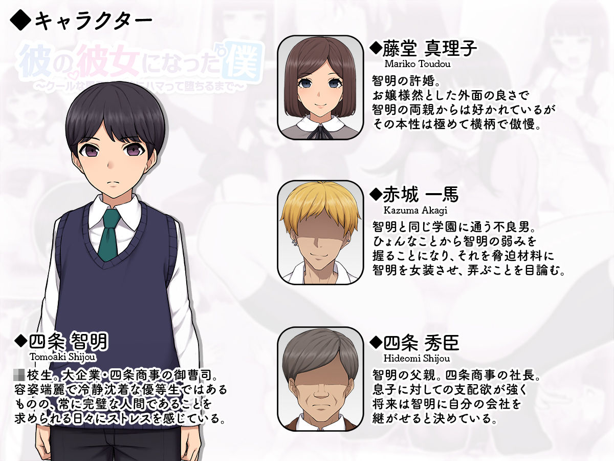 彼の彼女になった僕 〜クールな男子が女装にハマって堕ちるまで〜 サンプル6ページ目