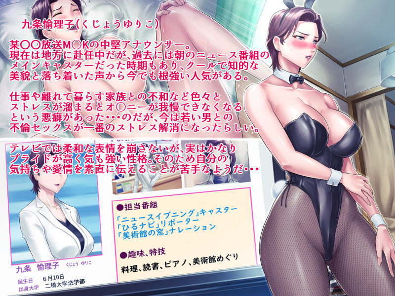 某放送局アナウンサー九条愉理子のアイとアナ2 サンプル5ページ目