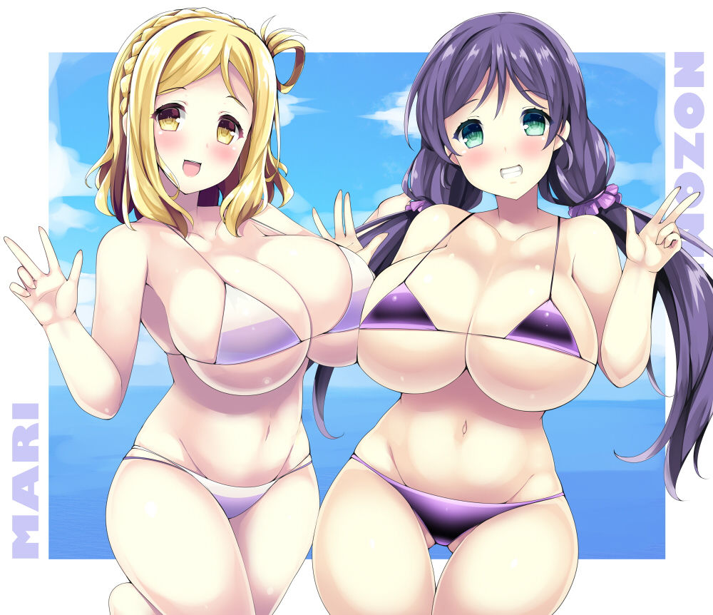 おっぱいスクールアイドルまとめ本 サンプル4ページ目