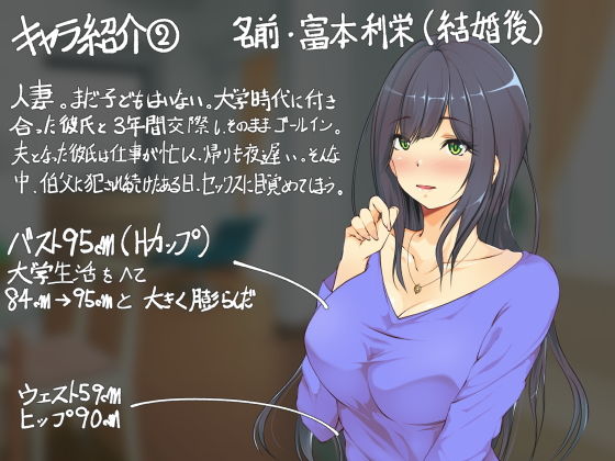 学生の姪を無理矢理抱き過ぎたせいで数年後ドスケベ人妻に成長したのでヤりまくった！！ サンプル2ページ目