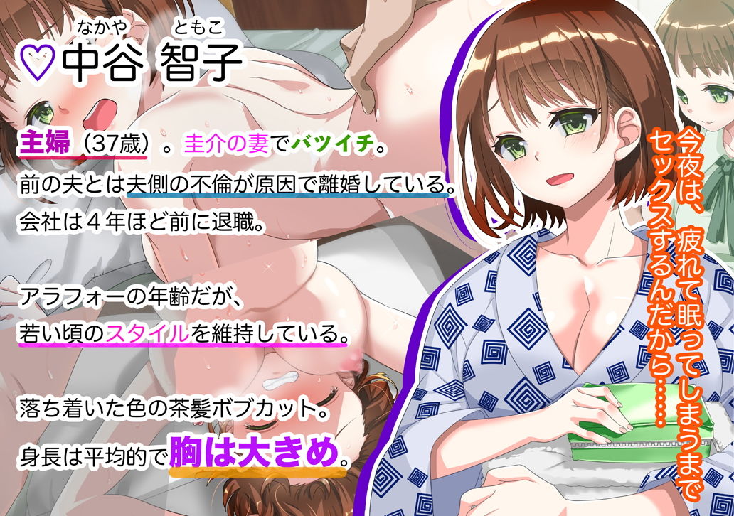 妻に隠れてH三昧！しかも相手は彼女の連れ子！？ サンプル4ページ目