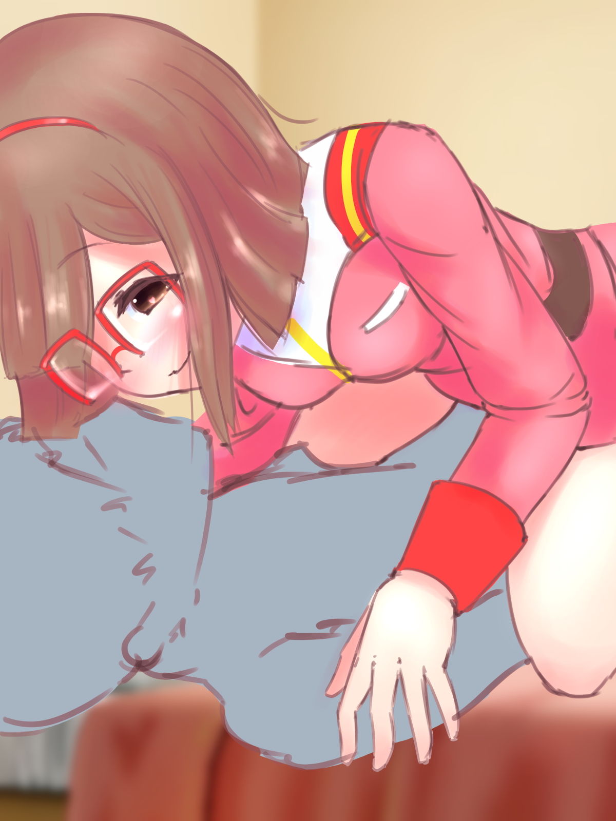 イ○リ君が好き過ぎてエッチが止まらない委員長の話 サンプル4ページ目