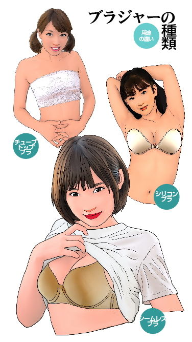 おとこの娘のためのブラジャーとパンティ図鑑 サンプル2ページ目