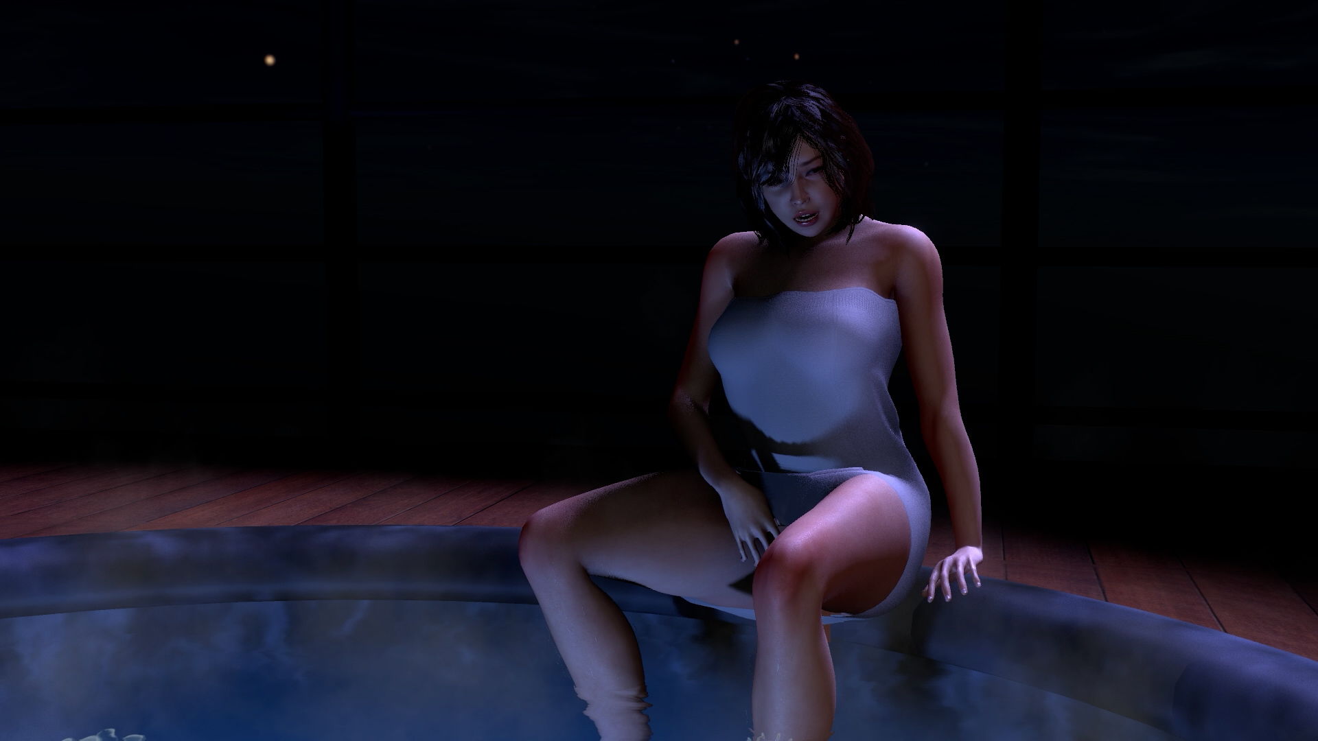 お風呂を覗いてたまらずオナニーしてる所を見つかり逆に犯●れる夢の様な体験 SweetTemptation「甘い誘惑」Vol.3 サンプル3ページ目