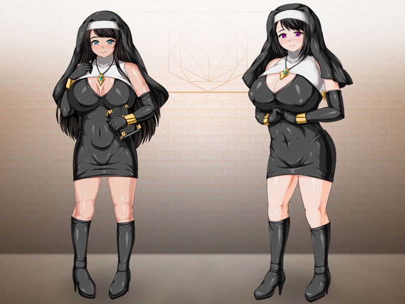聖女×ゴブリン〜聖淫魔乱獣汁〜 サンプル1ページ目
