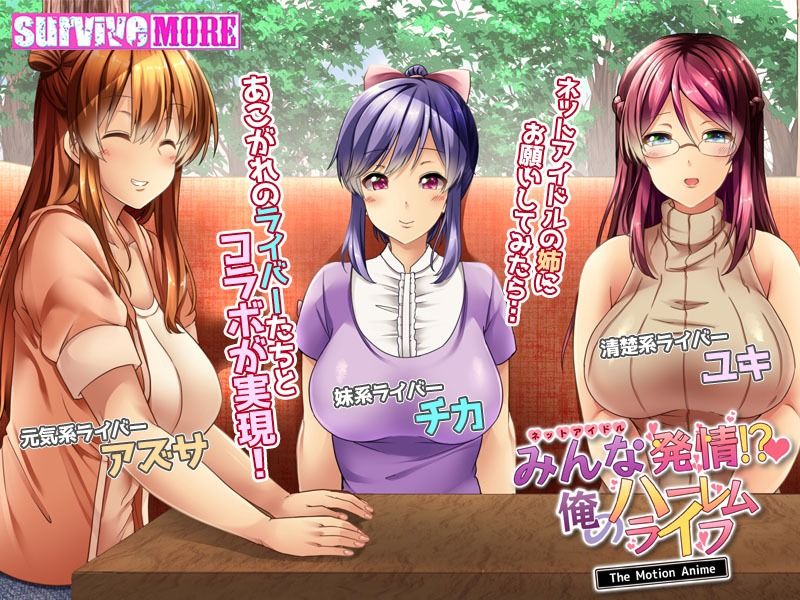 みんな発情！？俺のハーレムライフ The Motion Anime サンプル1ページ目