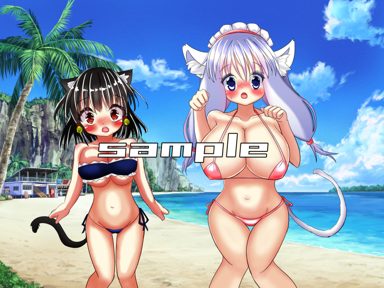 猫耳少女とリゾートH サンプル1ページ目
