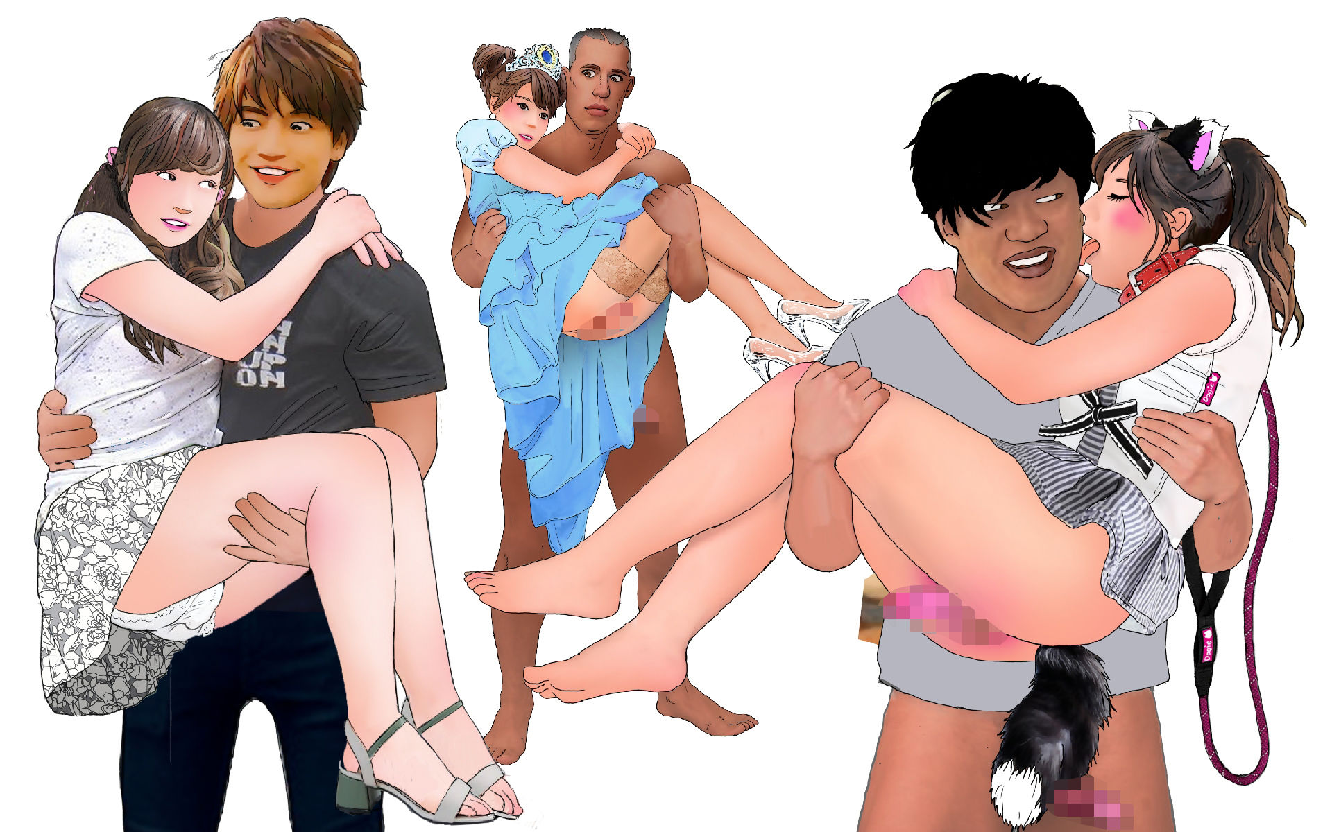 男の娘スクラップブック サンプル2ページ目