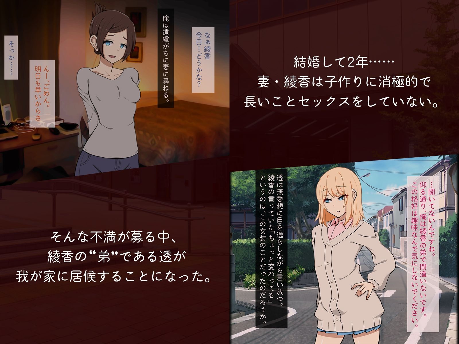 妻の弟に堕ちてゆく サンプル2ページ目