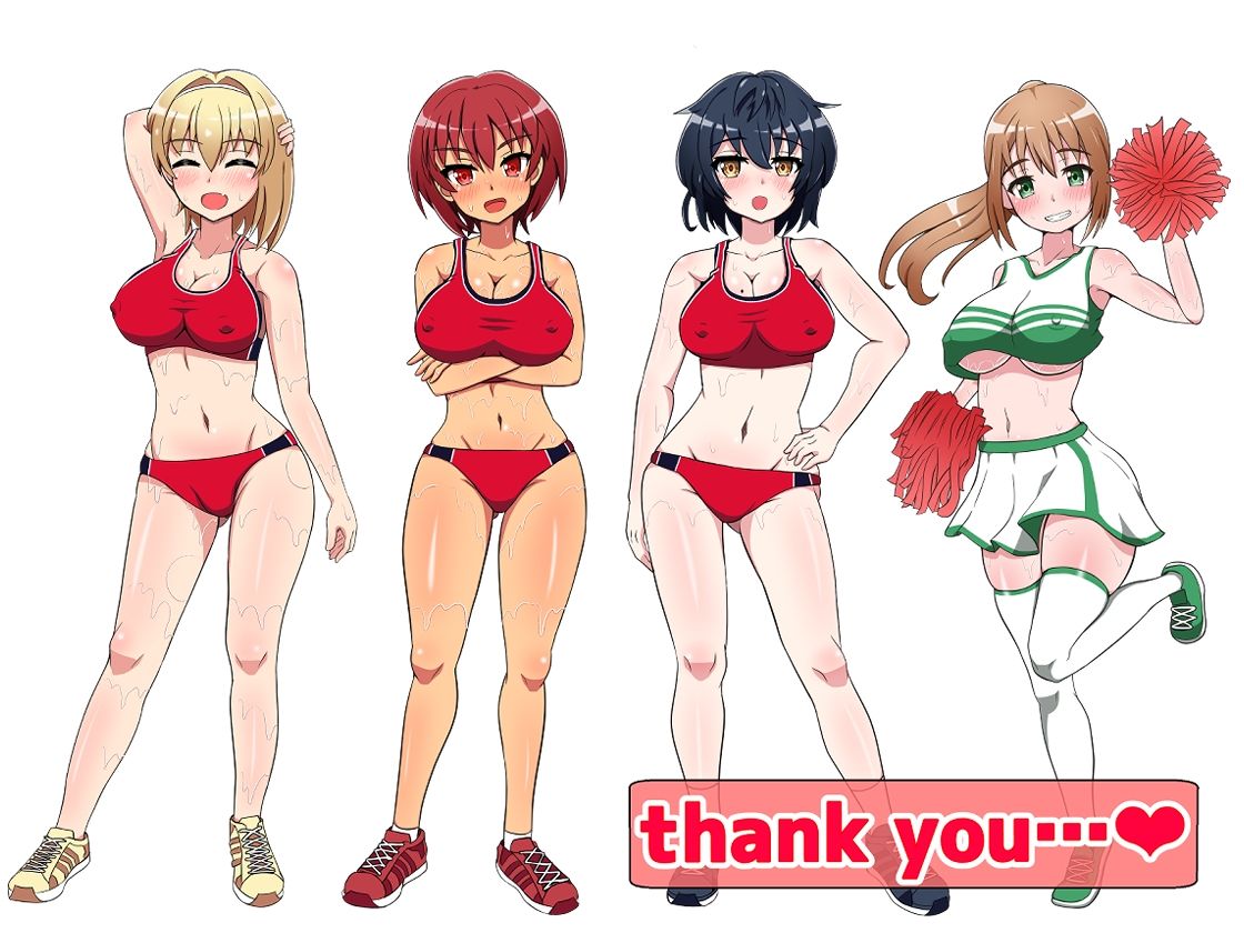 悶絶！？陸部女子達のおしおき！！ 2 サンプル9ページ目