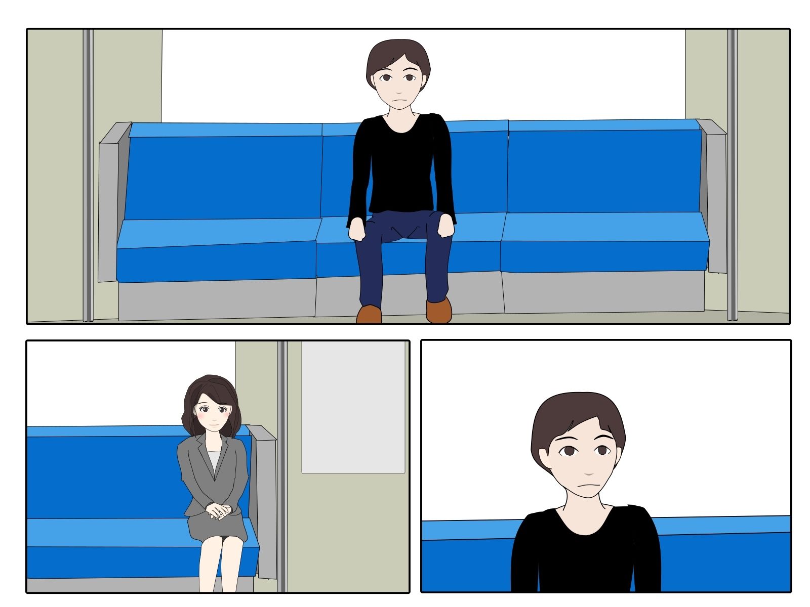 激しい日常2 サンプル5ページ目