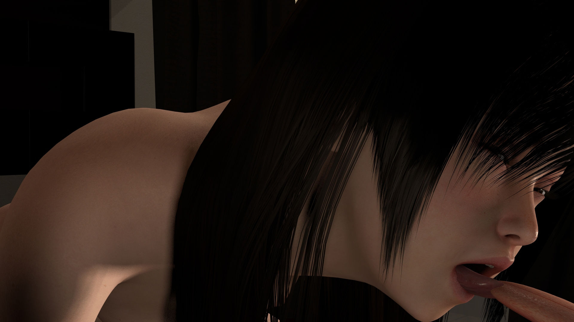 彼女の家で、お泊り初エッチ VR版 サンプル4ページ目