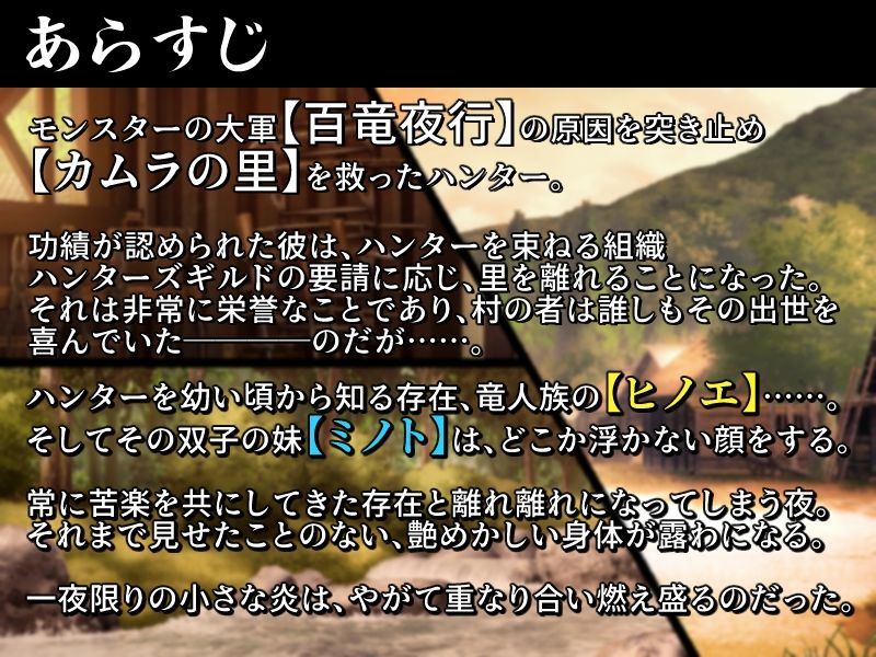艶炎〜双子受付嬢との一夜淫行〜 サンプル1ページ目
