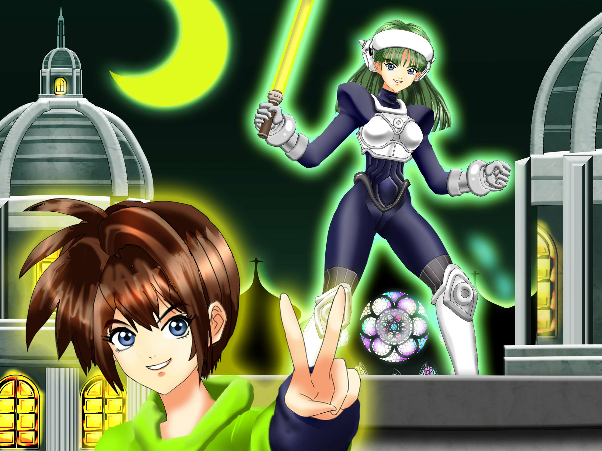SHADOW LADY シャドウレディ外伝 〜スパークガール 危機一髪！！ サンプル1ページ目