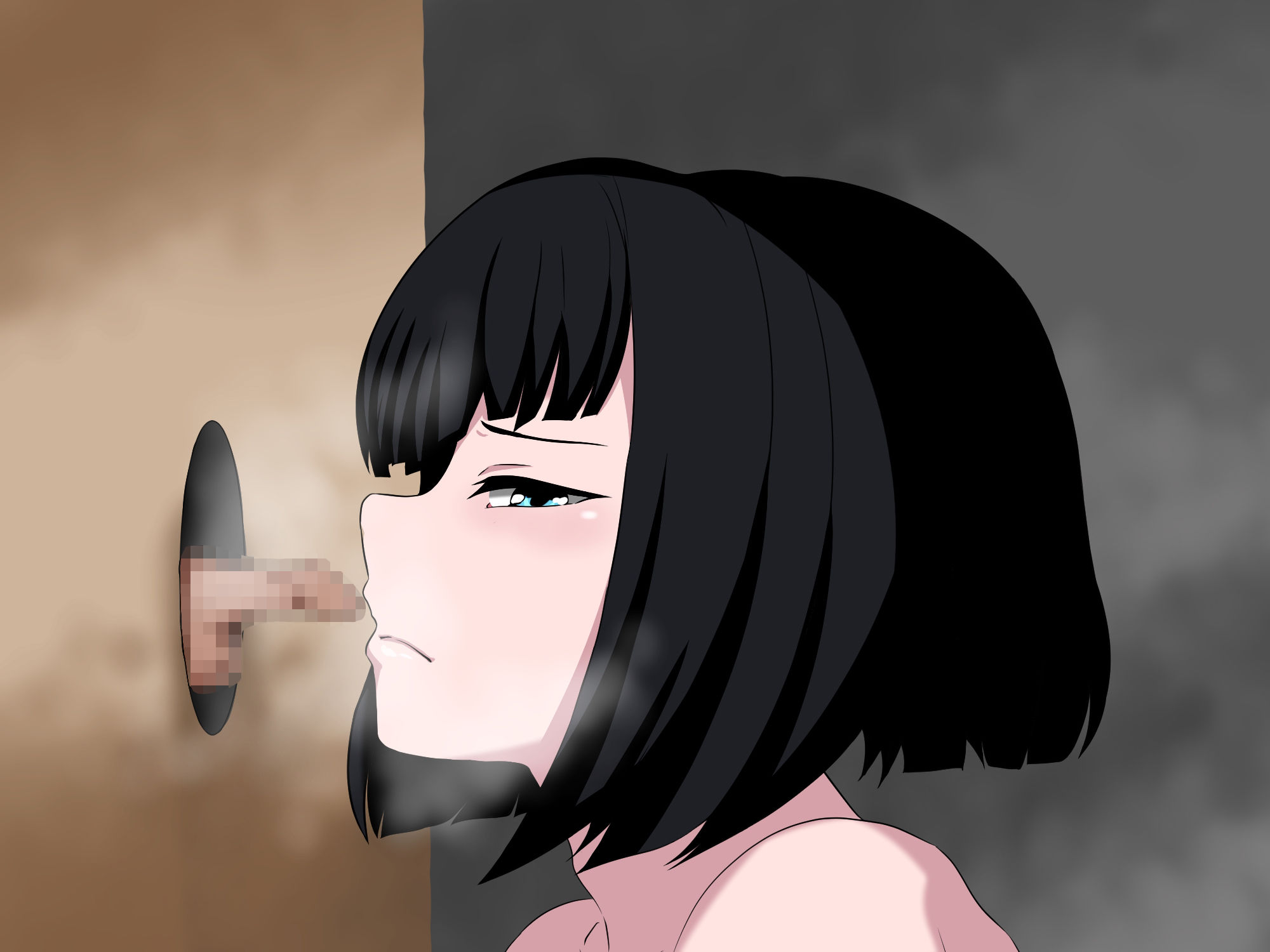 和風系男の娘（書道・弓道・空手）が黒人留学生に寝取られる サンプル6ページ目