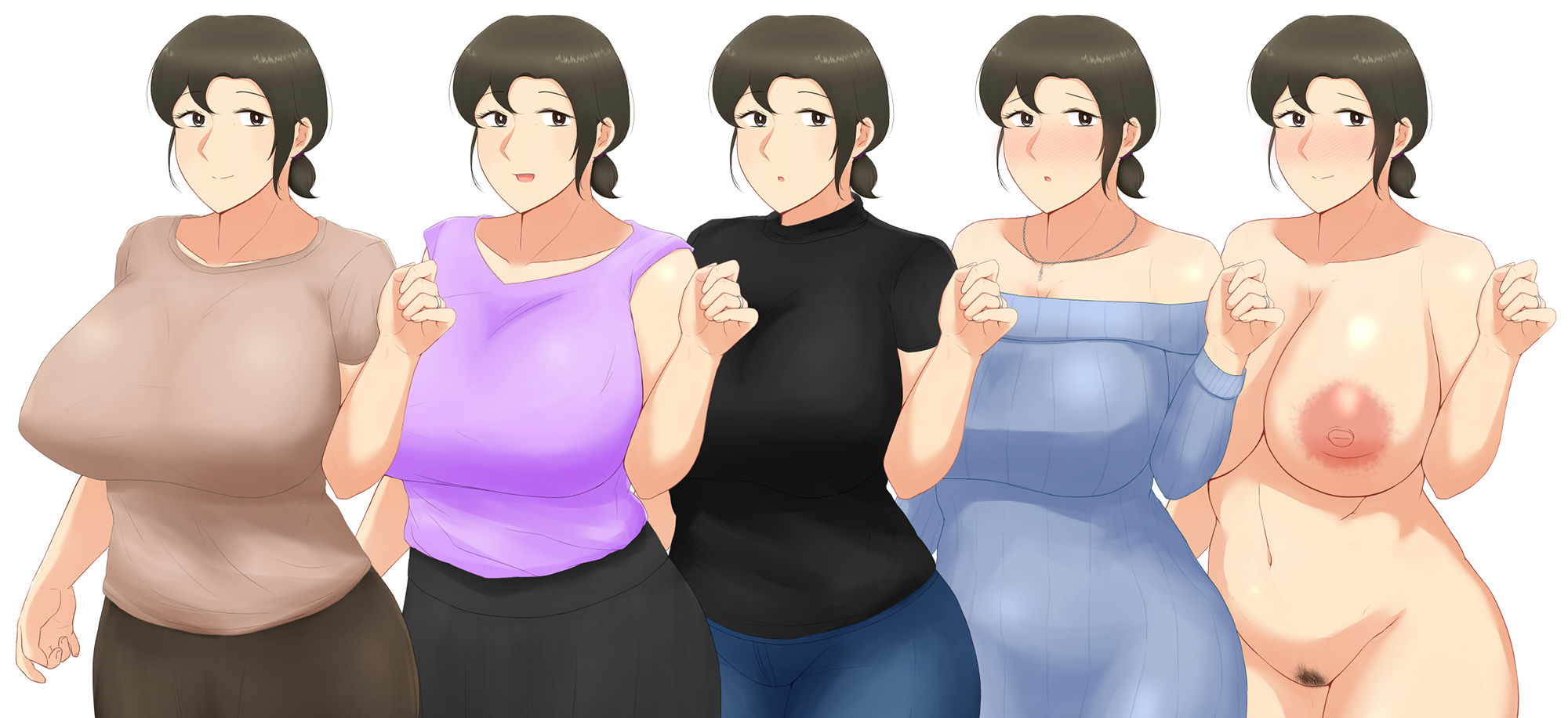 いつも優しい爆乳母さんに本気で恋した僕が母子ラブハメセックスを達成するまで サンプル8ページ目