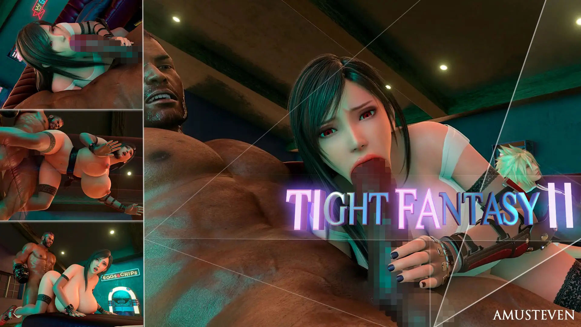 Tight Fantasy 2 （作者 Amusteven） サンプル1ページ目