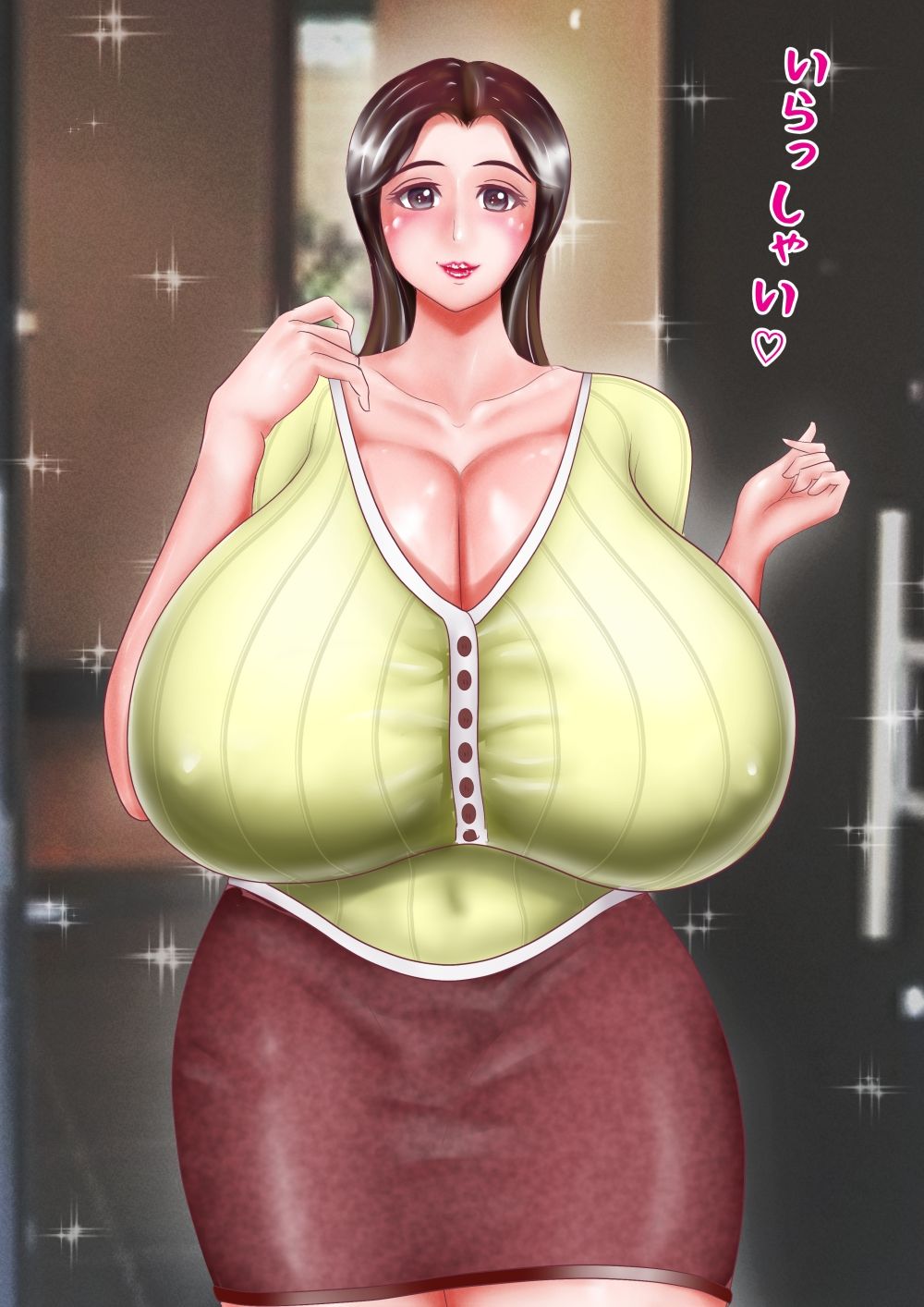 巨乳妻の誘惑 サンプル2ページ目