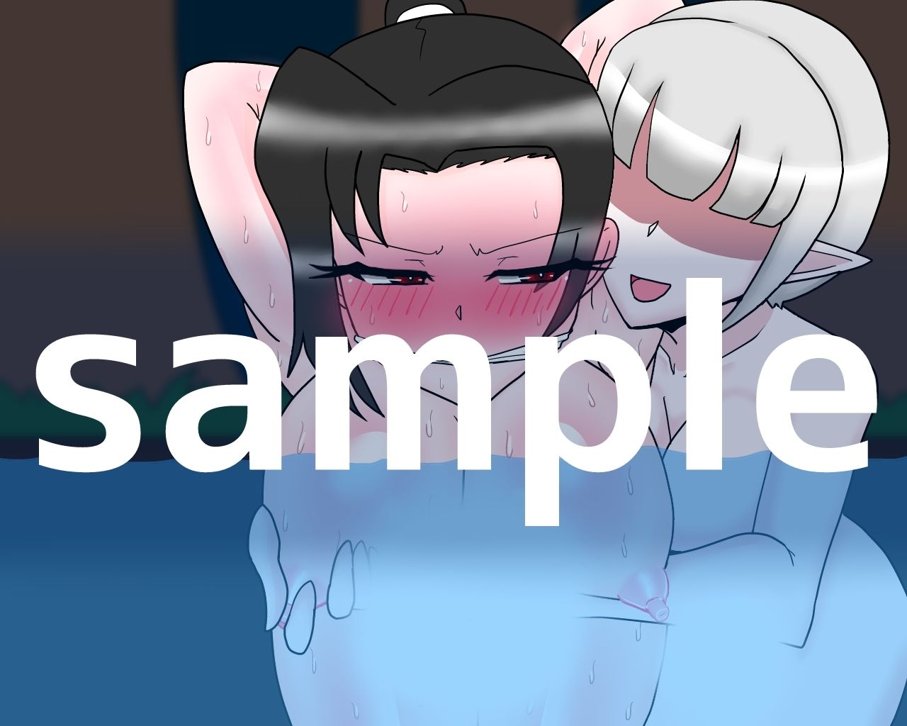 退魔師カスミ サンプル1ページ目