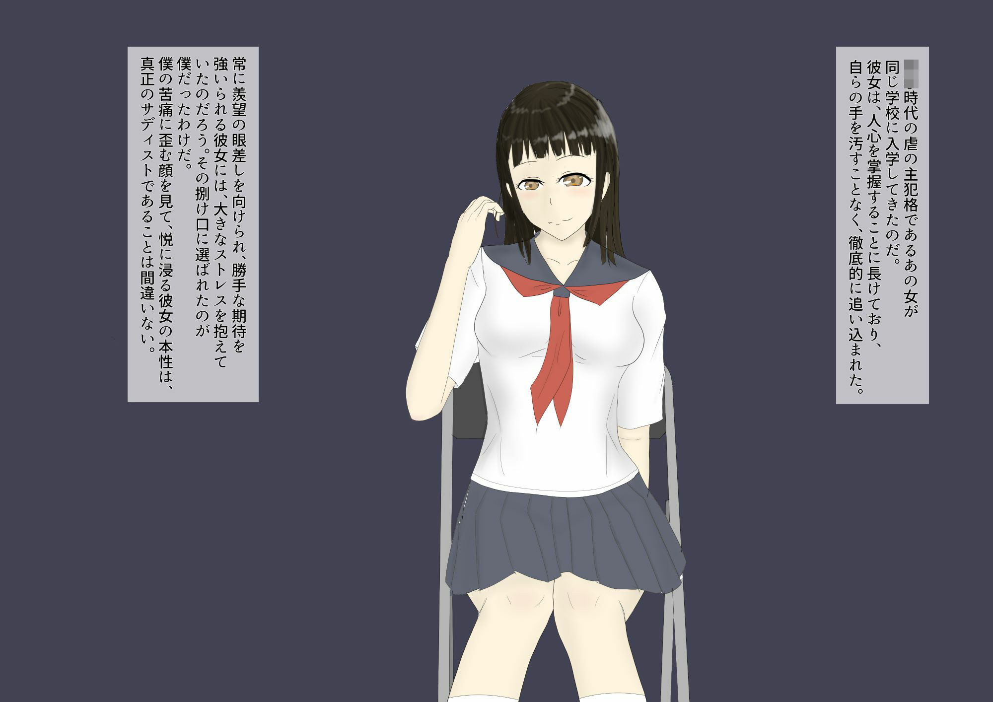 俺をいじめていた女を1週間拉致監禁して復讐する話 〜1日目〜 サンプル4ページ目