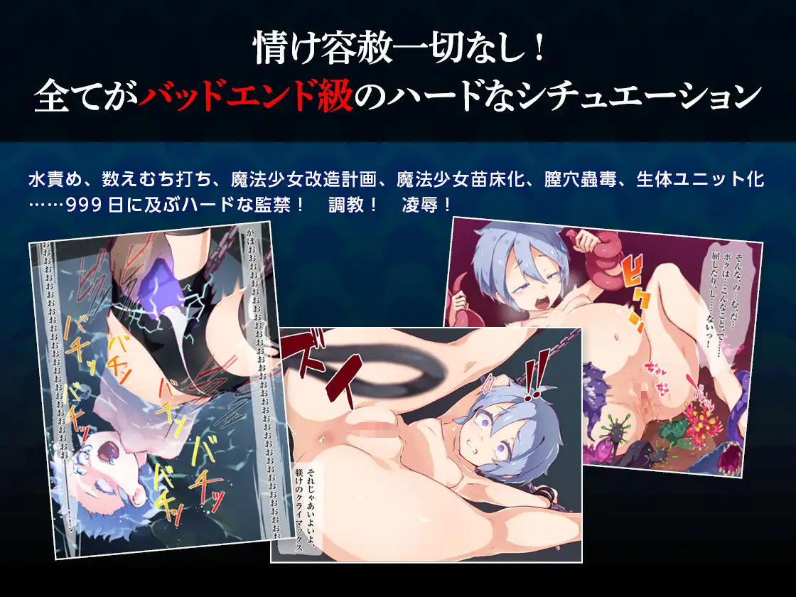 魔法少女ミュラDownfall〜ボクっ娘絶望凌●CG集〜 サンプル3ページ目