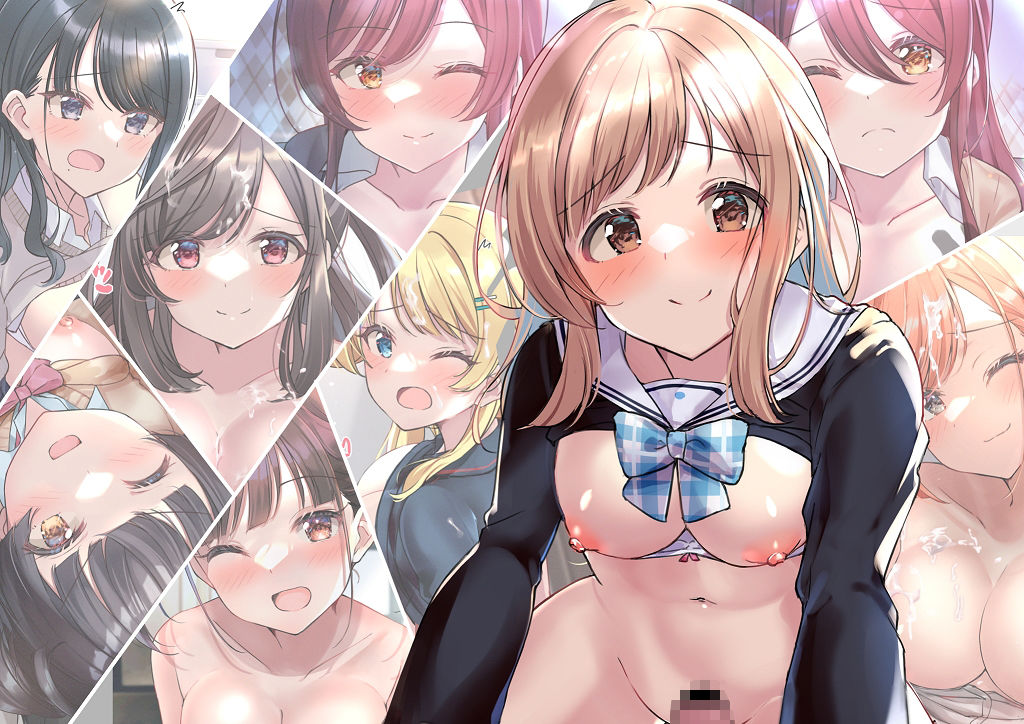 283プロのアイドル達と制服でラブラブえっちするCG集vol.1 サンプル2ページ目