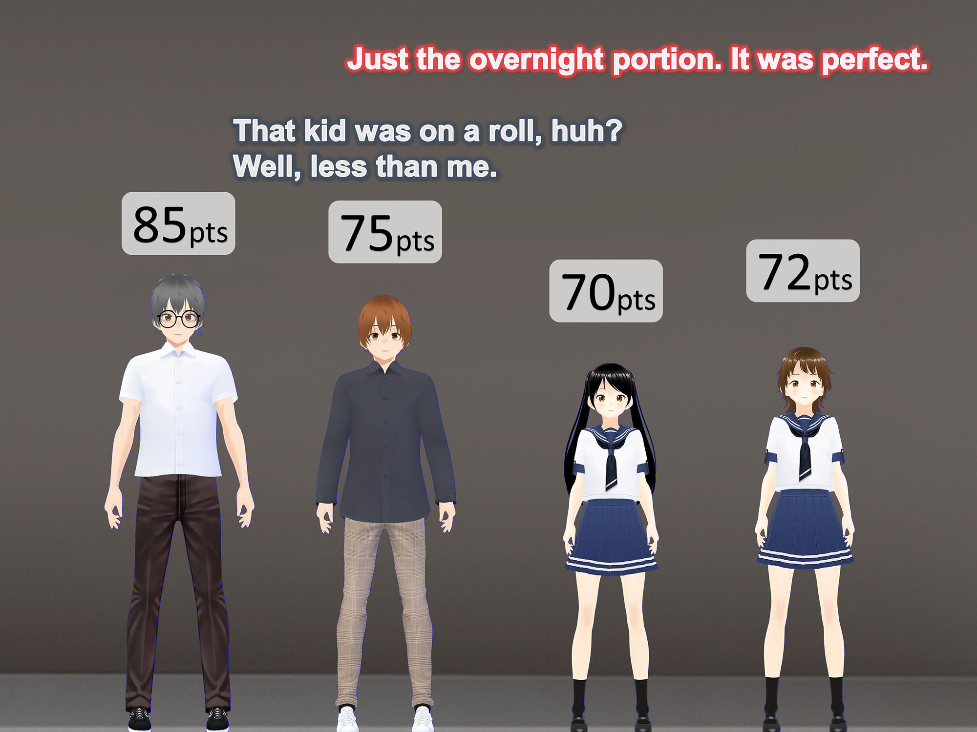 Outgrowing only girls， Overtake boys， Growth sound in the classroom サンプル5ページ目