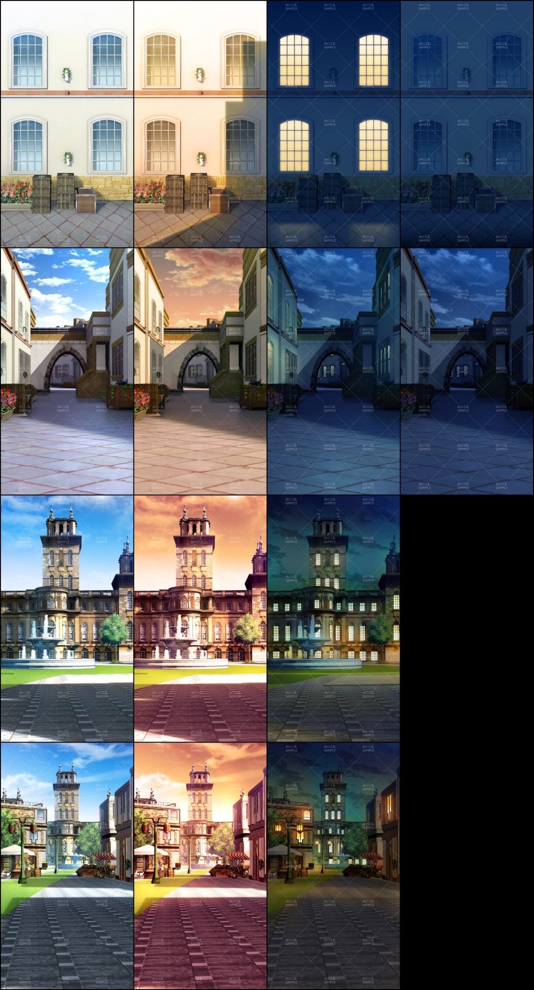 みにくる背景CG素材集『ファンタジー編』part01 （ブーストパック） サンプル6ページ目