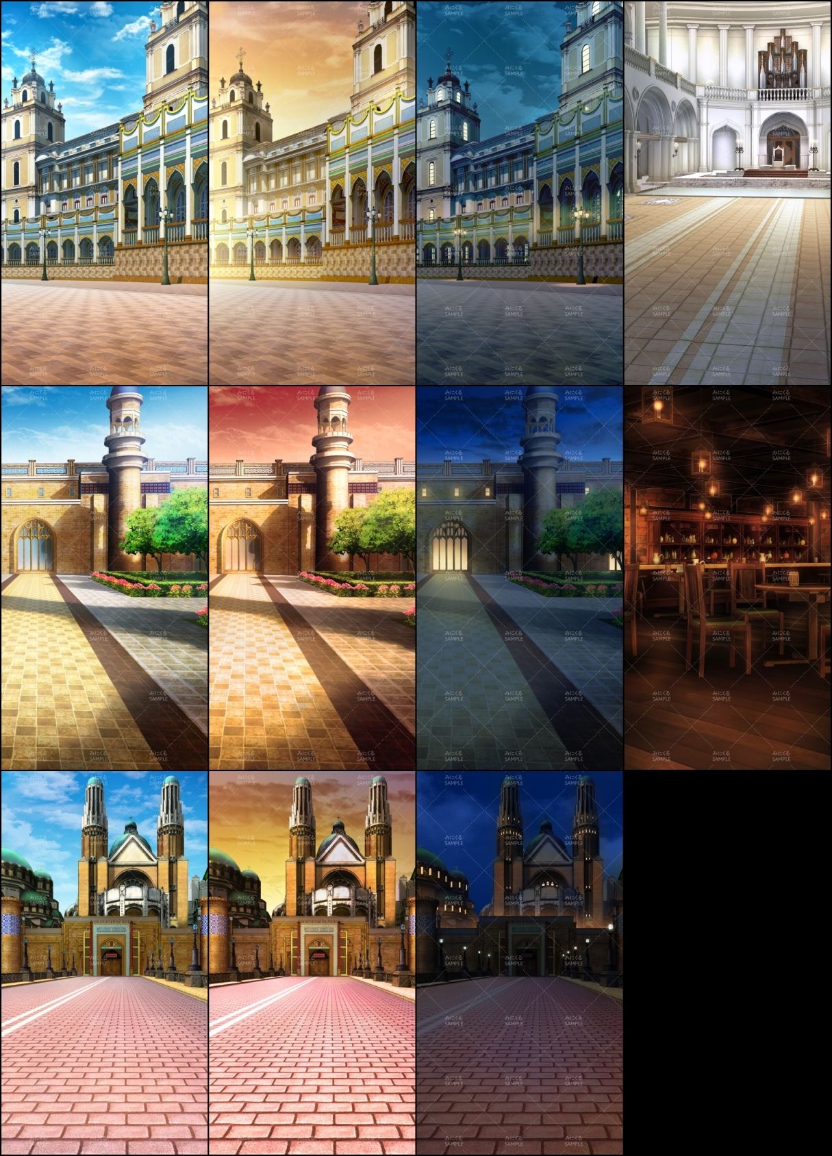 みにくる背景CG素材集『ファンタジー編』part01 （ブーストパック） サンプル7ページ目