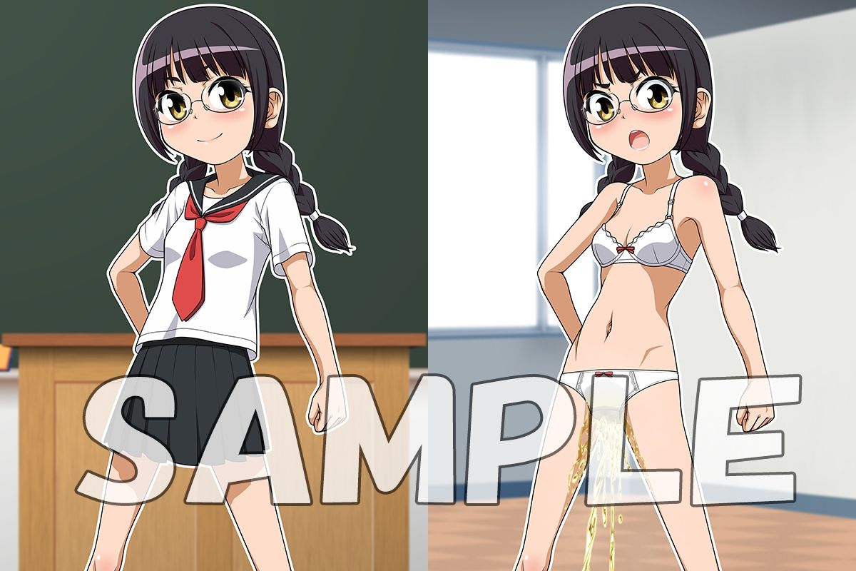 牡丹桜 画像の元 -眼鏡委員長＆エルフ娘- JPセット サンプル1ページ目