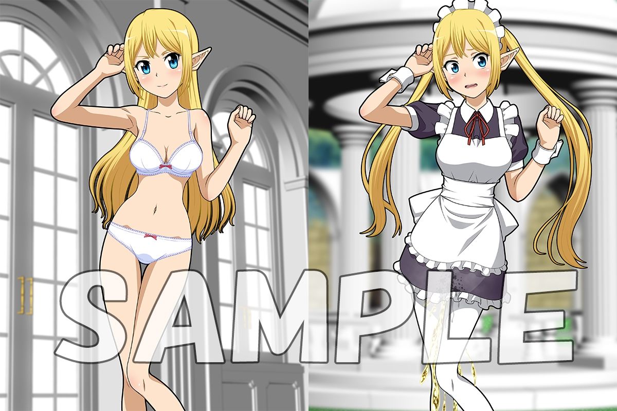 牡丹桜 画像の元 -眼鏡委員長＆エルフ娘- JPセット サンプル4ページ目