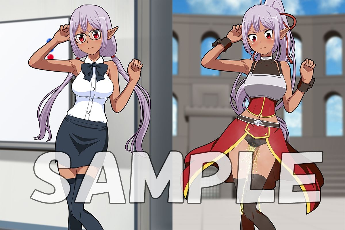 牡丹桜 画像の元 -眼鏡委員長＆エルフ娘- JPセット サンプル5ページ目