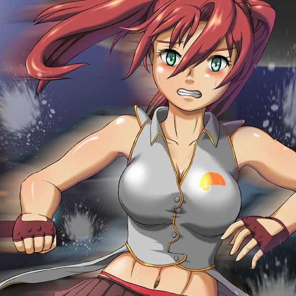 荒ぶる拳闘娘リネッタさんの尻攻防 Ver，1.05（R15） サンプル4ページ目