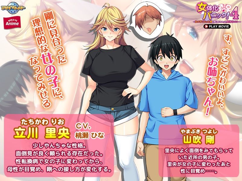 女体化パニック4〜女の子になった俺が男に尽くすのって、気持ちいい…〜 PLAY MOVIE サンプル1ページ目