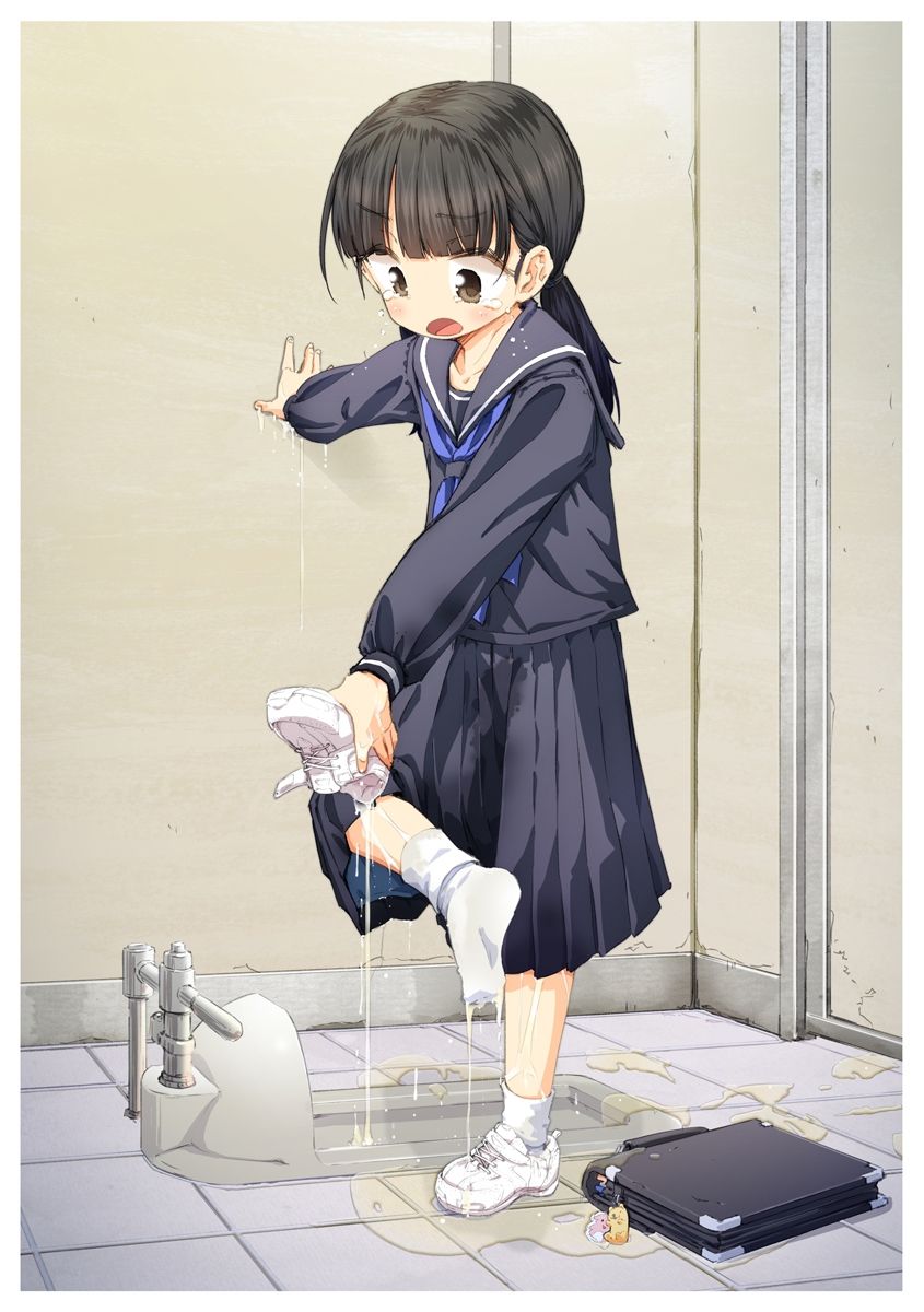 おもらしイラストまとめ サンプル1ページ目