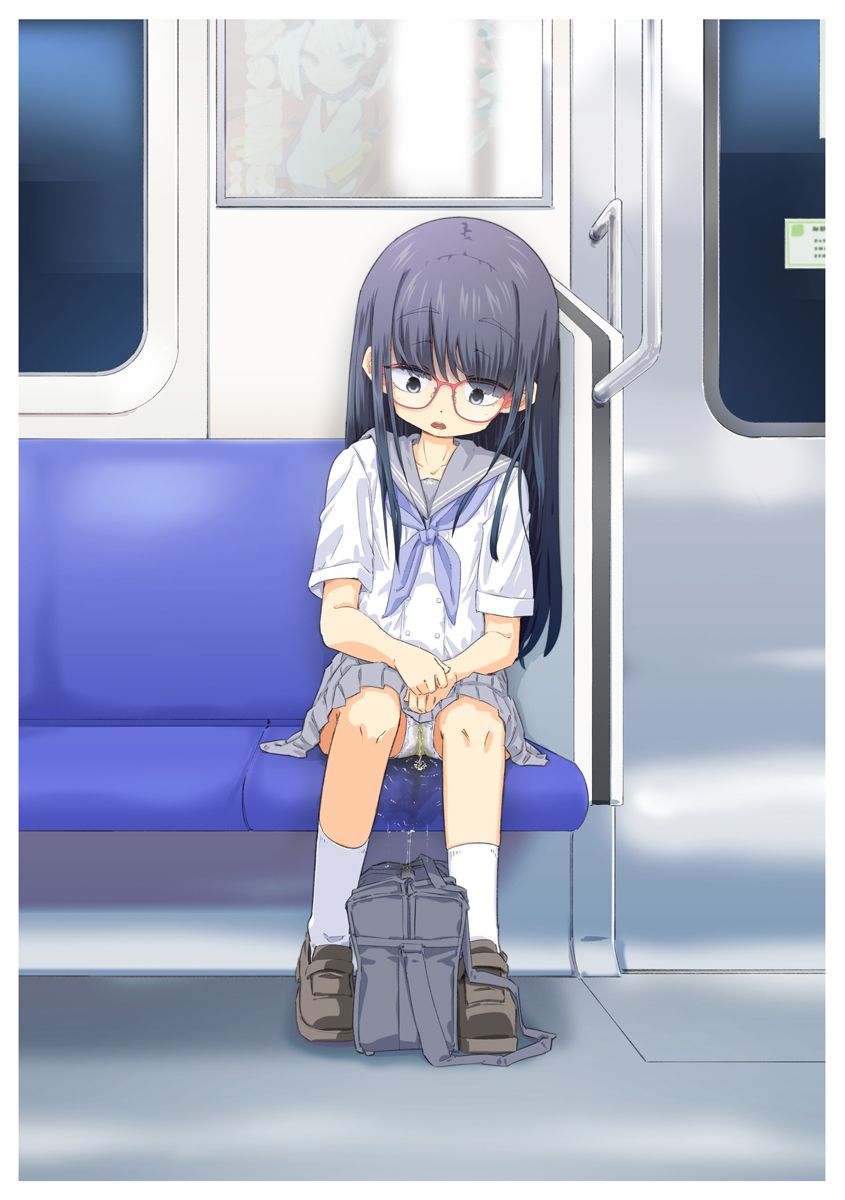 おもらしイラストまとめ サンプル2ページ目