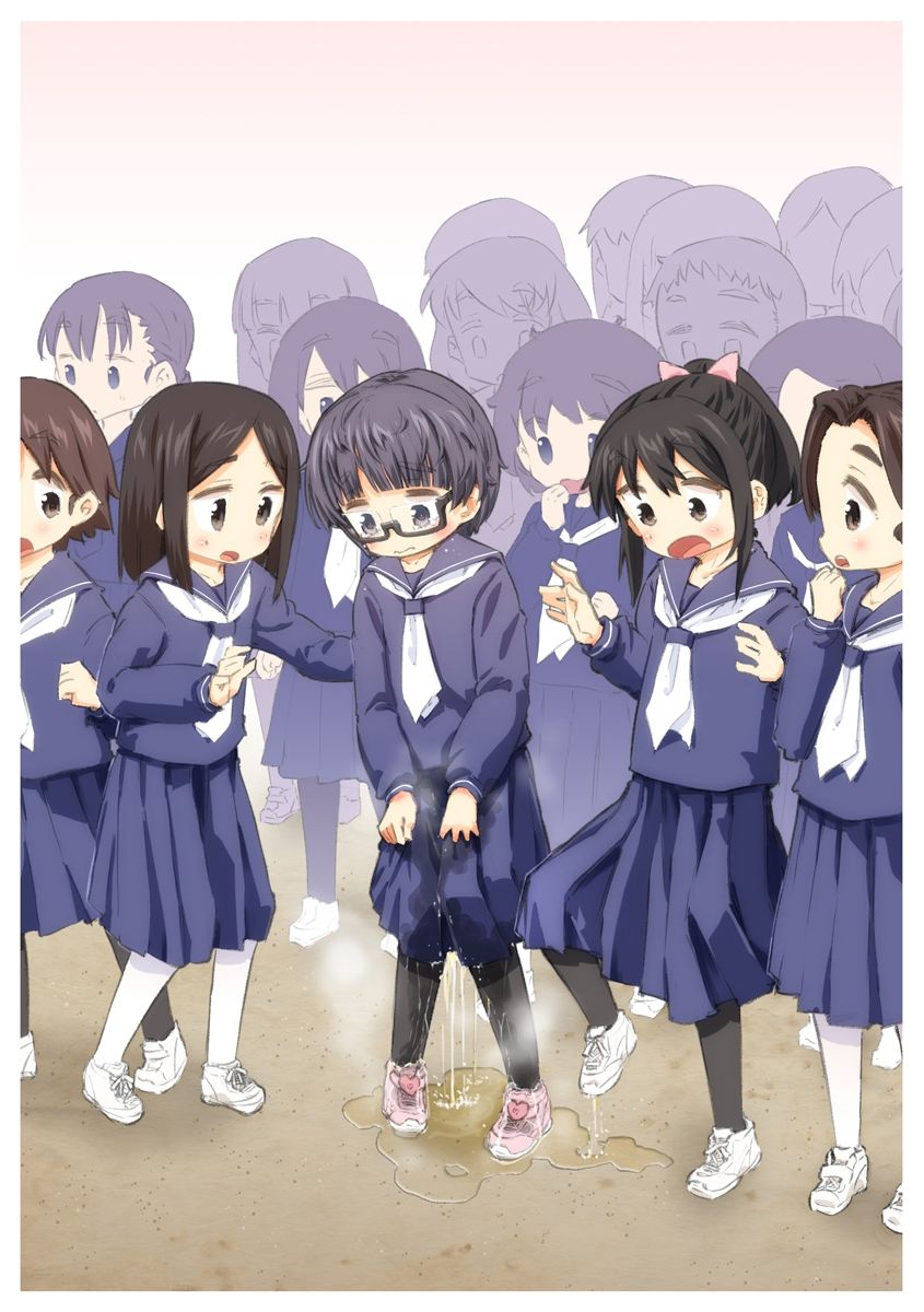 おもらしイラストまとめ サンプル3ページ目