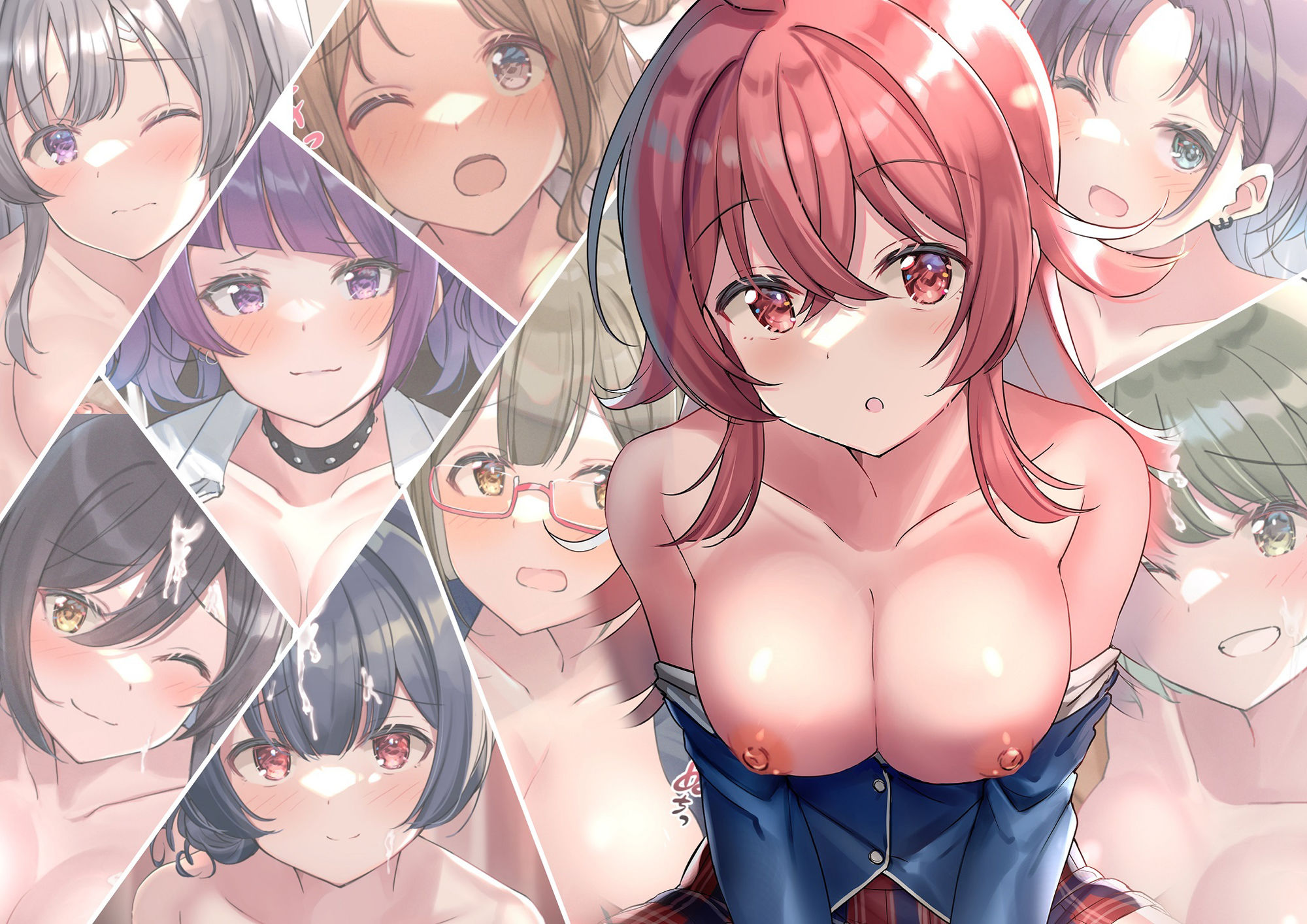 283プロのアイドル達と制服でラブラブえっちするCG集vol.2 サンプル1ページ目