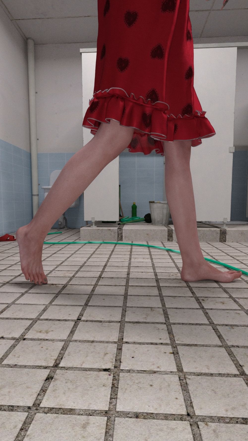 デカい女 サンプル2ページ目