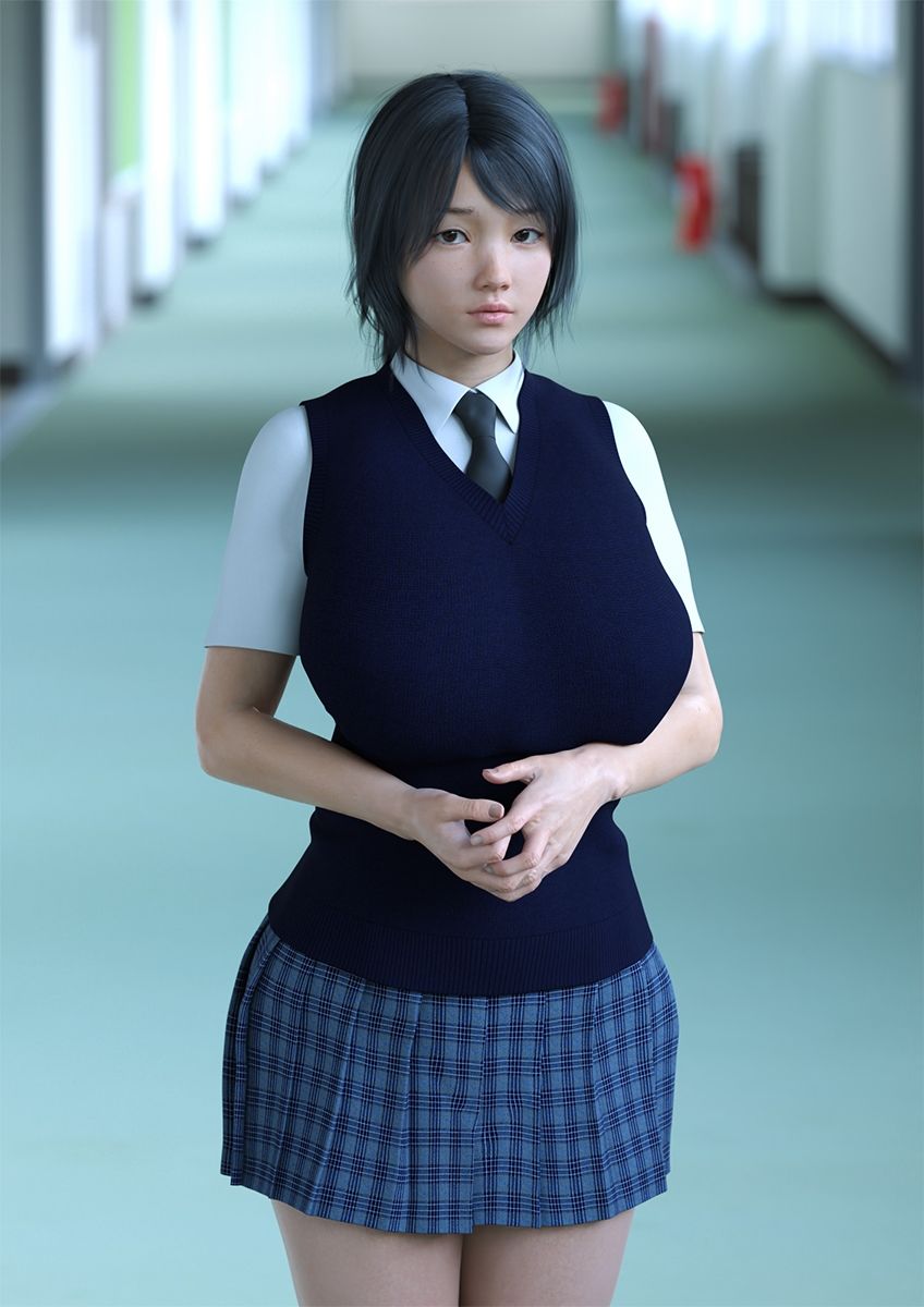 （表編）ふたなり女子 -はるか- サンプル1ページ目