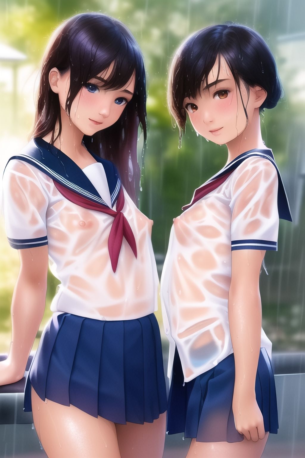 すけすけおっぱいを楽しみたい！ サンプル2ページ目