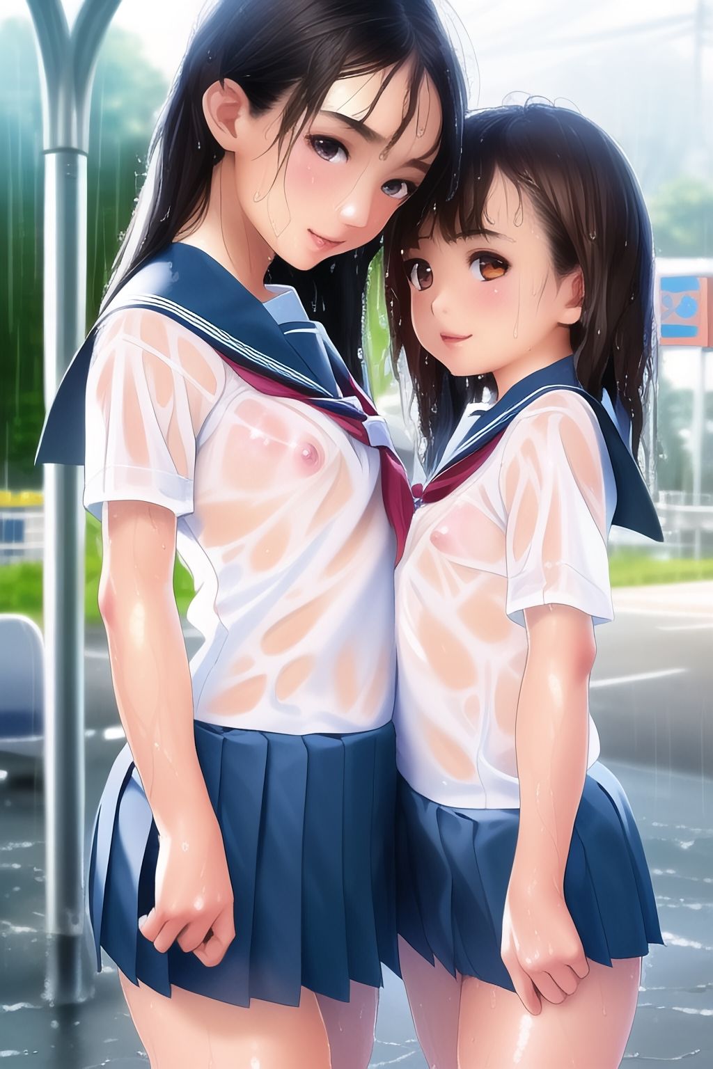 すけすけおっぱいを楽しみたい！ サンプル4ページ目