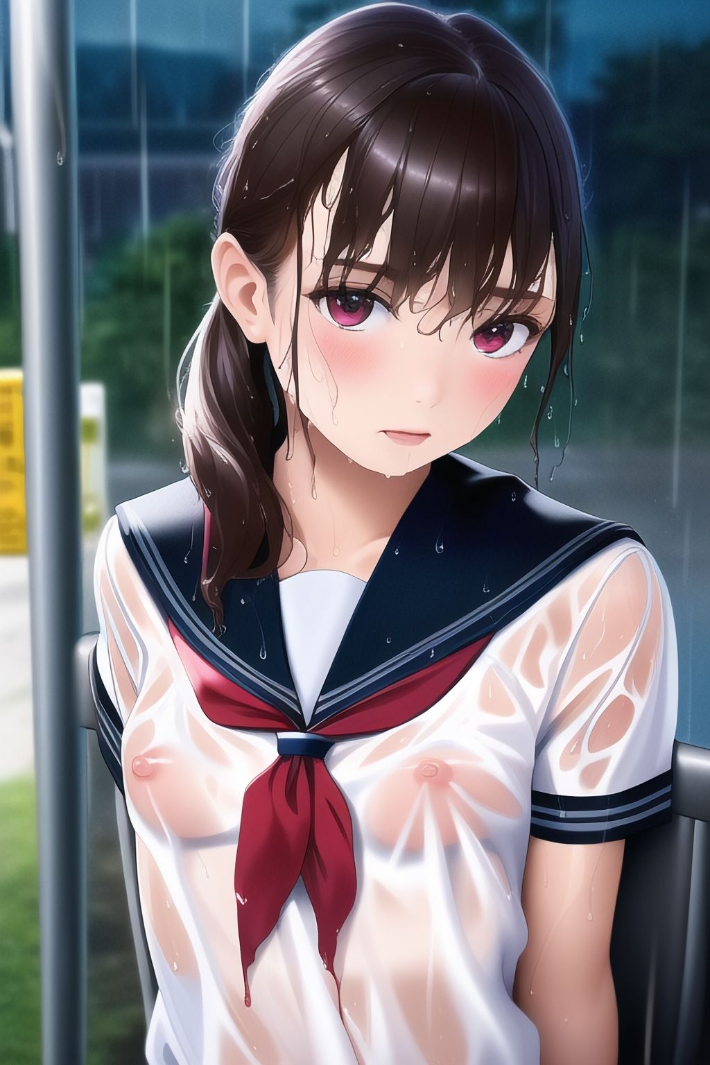 すけすけおっぱいを楽しみたい！ サンプル8ページ目