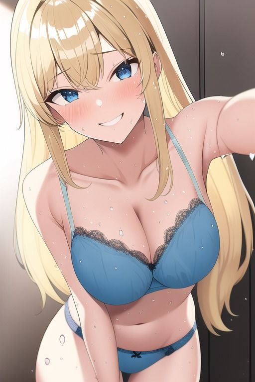 ドスケベ金髪碧眼美少女のえっちなCG集［50枚以上］ サンプル1ページ目