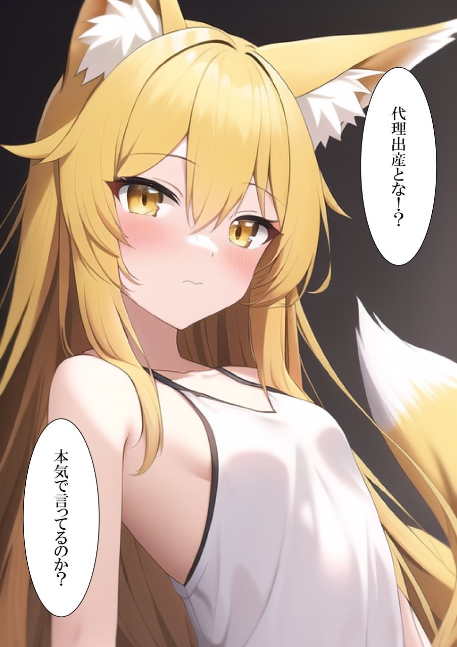 小さなキツネのママに代理出産をお願いする サンプル3ページ目
